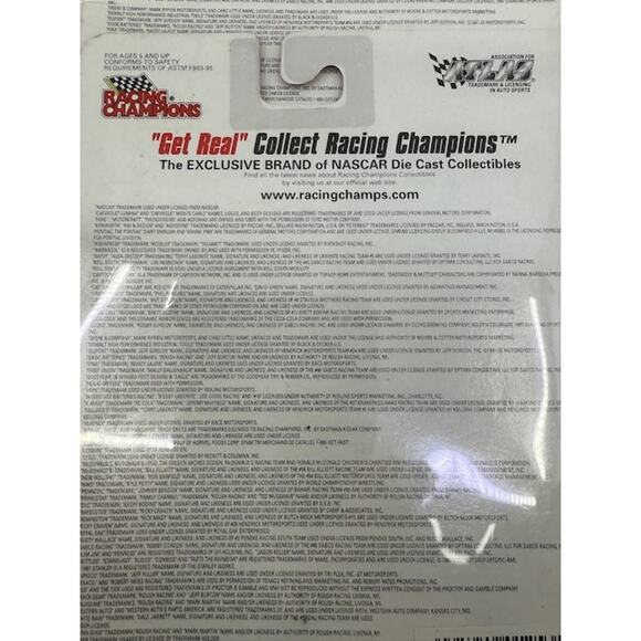 NEW Racing Champions 1997 NASCAR Sterling Marlin And Ricky Rudd 2 For 1 - Picture 8 of 9